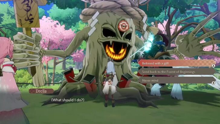 Befriend Cursed Tree