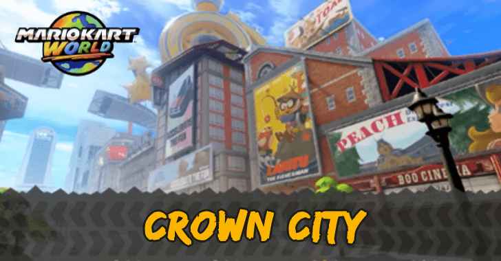 Mario Kart World - Crown City Course and Shortcuts