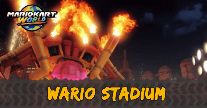 Mario Kart World - Wario Stadium Course and Shortcuts