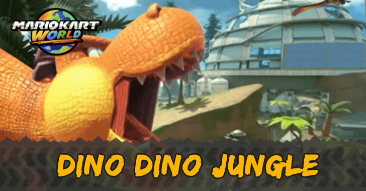 Mario Kart World - Dino Dino Jungle Course and Shortcuts