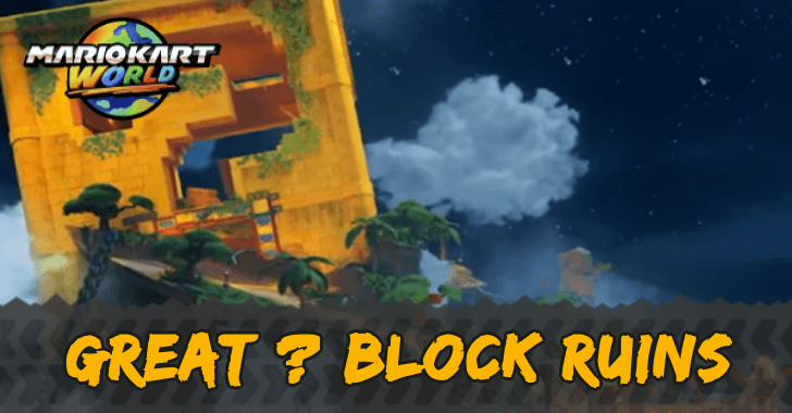 Mario Kart World - Great ? Block Ruins Course and Shortcuts
