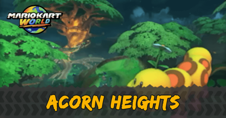 Mario Kart World - Acorn Heights Course and Shortcuts