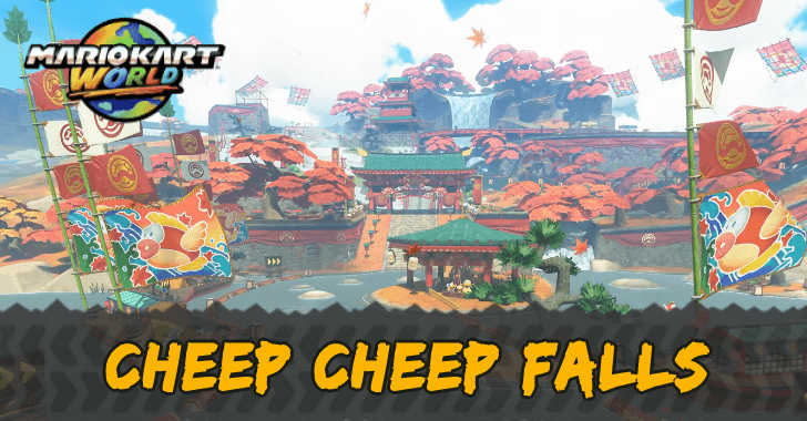 Mario Kart World - Cheep Cheep Falls Course and Shortcuts
