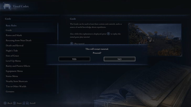 Access the Tutorial in the Visual Codex