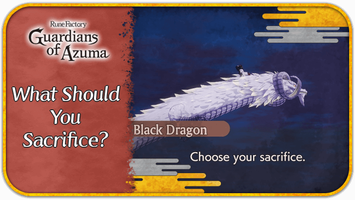 What Should You Sacrifice - Rune Factory Guardians of Azuma