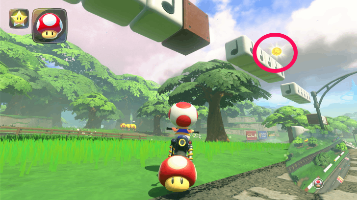 Mario Kart World - Peach Medallions