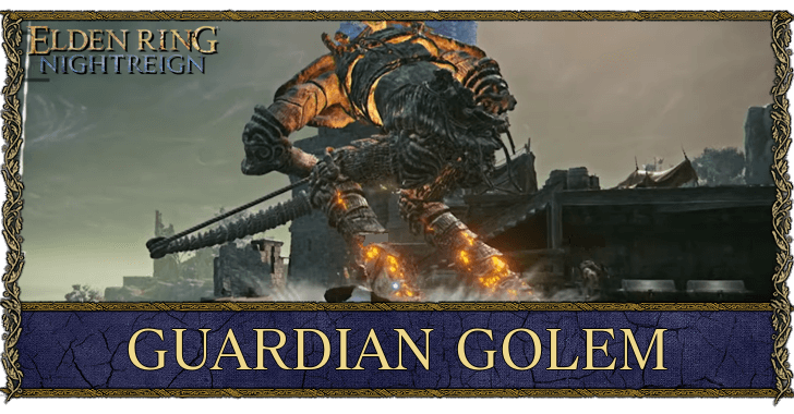 Elden Ring Nightrein - Guardian Golem