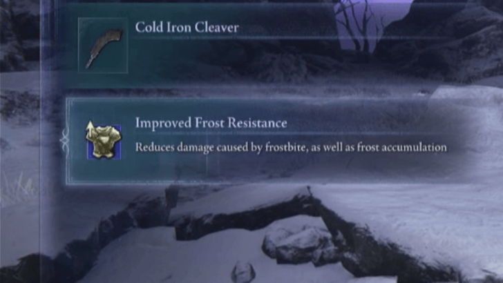 Elden Ring Nightreign Improved Frost Resistance