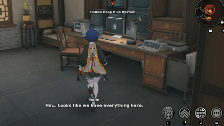 Contact through the HDD