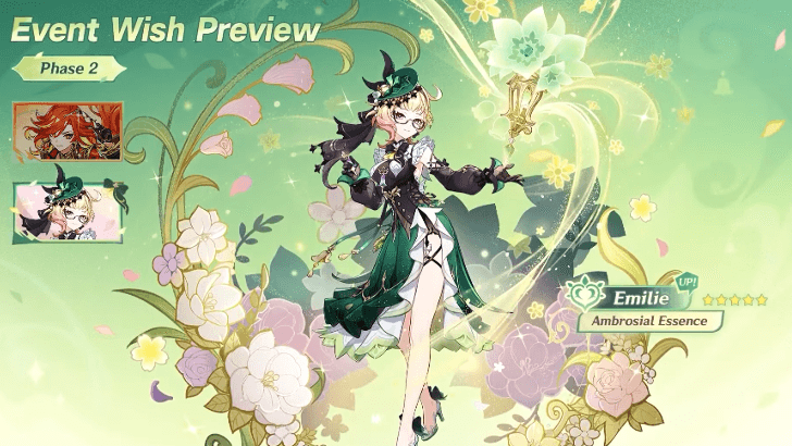 Genshin Impact - 5.7 Banner Phase 2 - Emilie