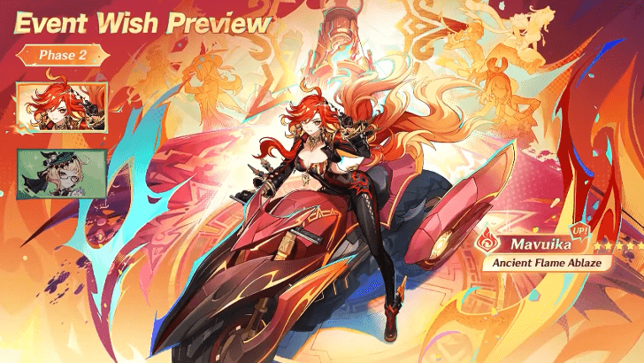 Genshin Impact - 5.7 Banner Phase 2 - Mavuika