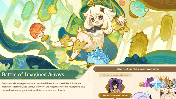 Genshin Impact - Battle of Imagined Arrays Event