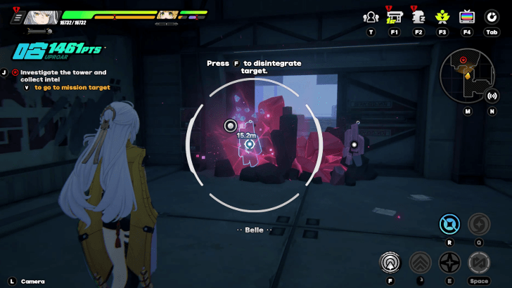 Perception Technique Button