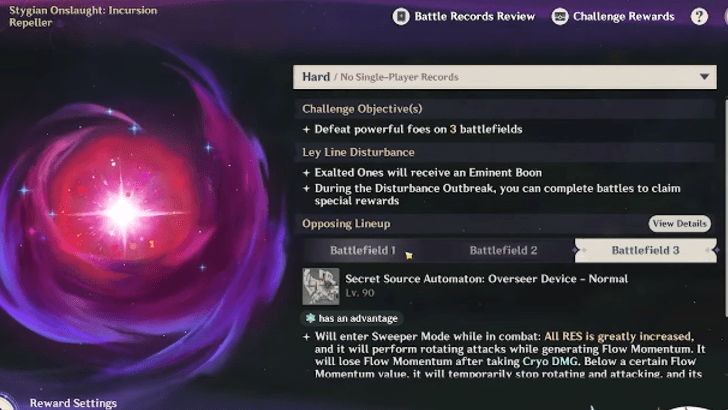 Genshin Impact - Stygian Onslaught - Preview