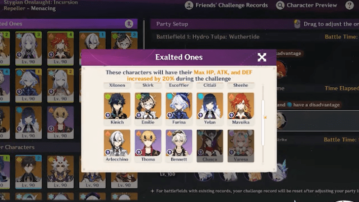 Genshin Impact - Stygian Onslaught - Exaltad Ones