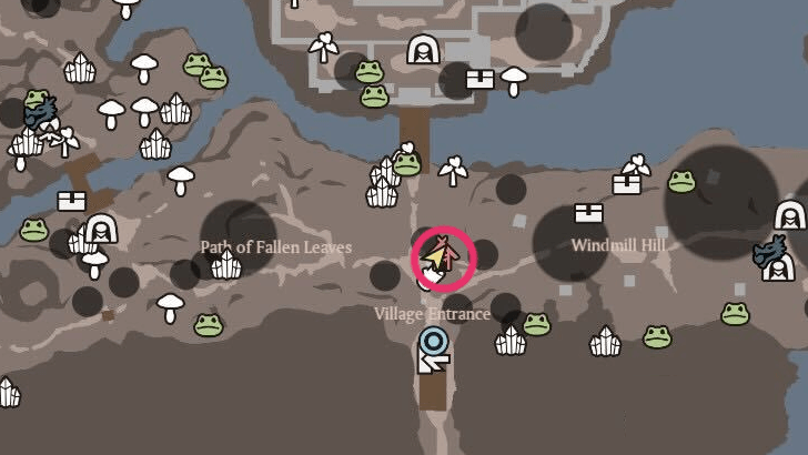 Wayside Shrine 6 Location