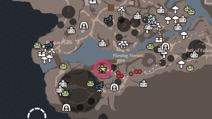 Wayside Shrine 7 Location