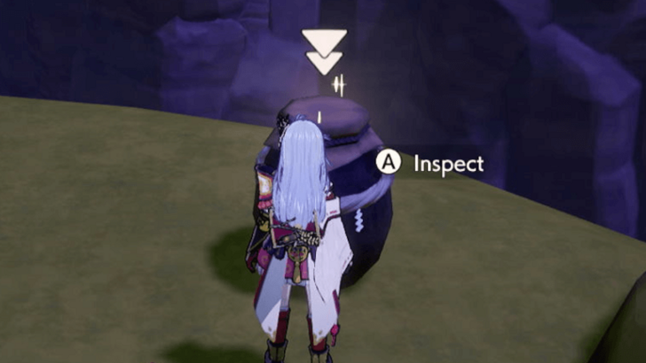 Kaguya Inspecting Big Jars in Rune Factory Guardians of Azuma