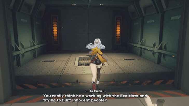 Take the elevator to the medicine storage area