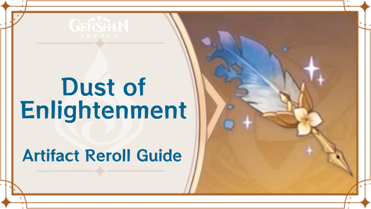 Genshin Impact - How to Get Dust of Enlightenment and Effects