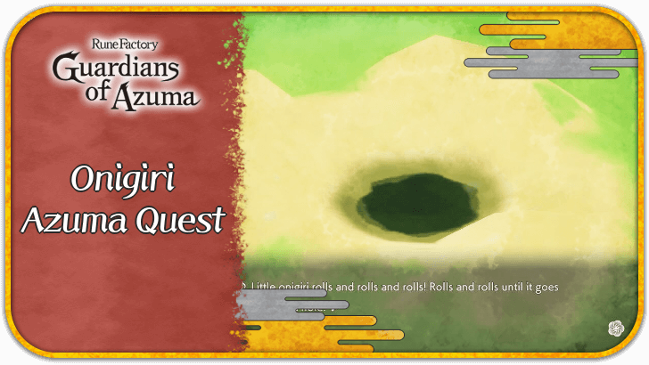 Rune Factory Guardians of Azuma Onigiri Azuma Quest