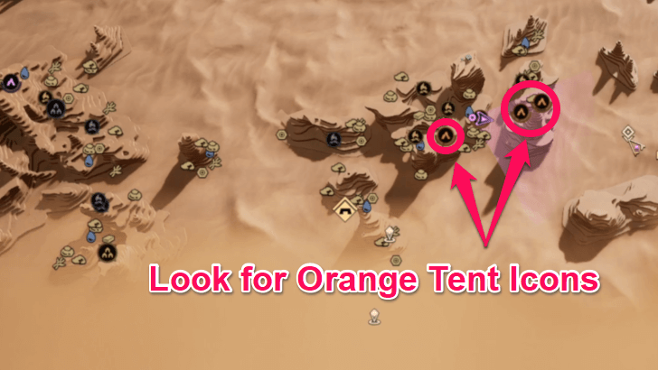 Other Cave Locations on the Map