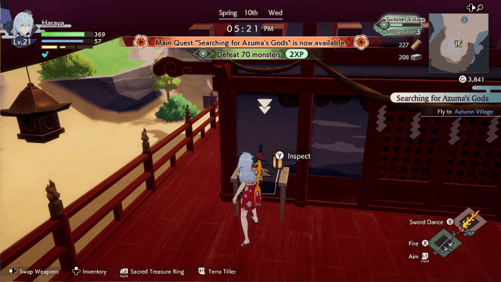 Contest Ledger Near the Shrine