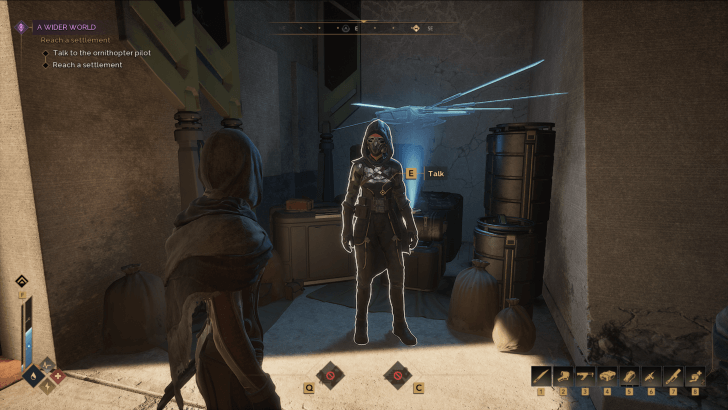 Ornithopter Pilot NPC