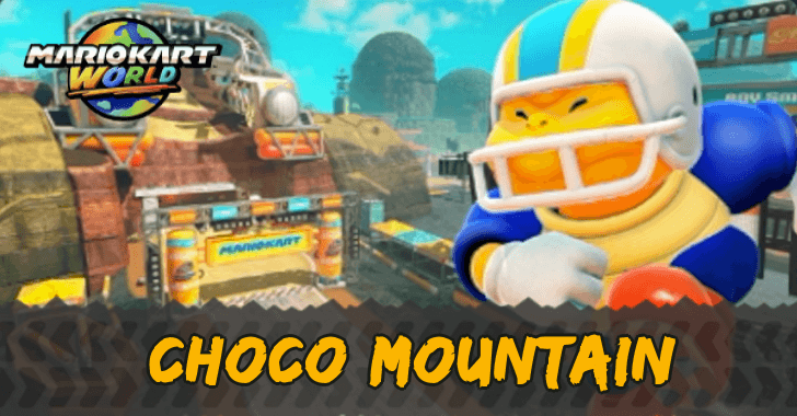 Mario Kart World - Choco Mountain Course and Shortcuts