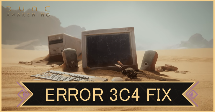 Error 3C4 Guide