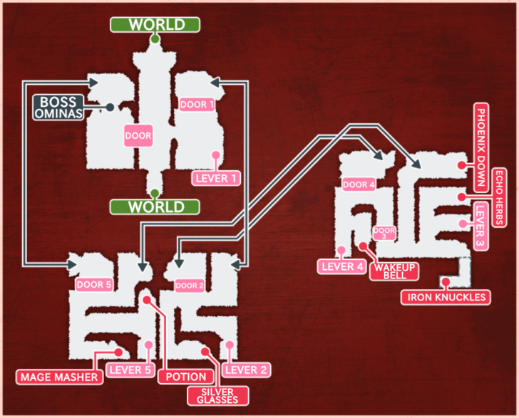 Ruins of Centro Keep Map