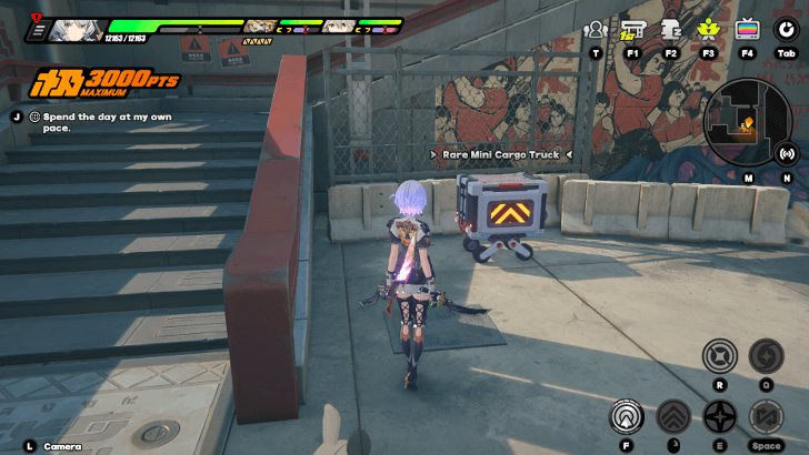 Lemnian Hollow Central Production Area Building East Side Missing Mini Cargo Truck 9