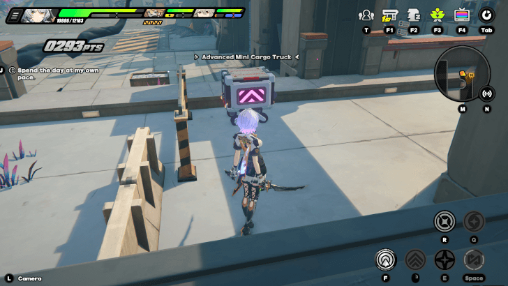 Lemnian Hollow Central Production Area Building West Side Missing Mini Cargo Truck 2