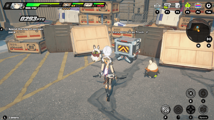 Lemnian Hollow Central Production Area Building West Side Missing Mini Cargo Truck 4