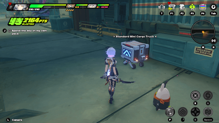 Lemnian Hollow Logistics Storage Area Missing Mini Cargo Truck 1