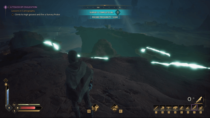 Survey Probe Activated