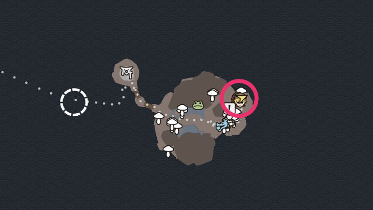 Golden Pumpkin Seed Location on Mushroom Island