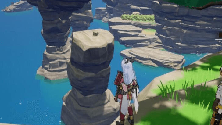 Inside a Chest on a Rock Pillar