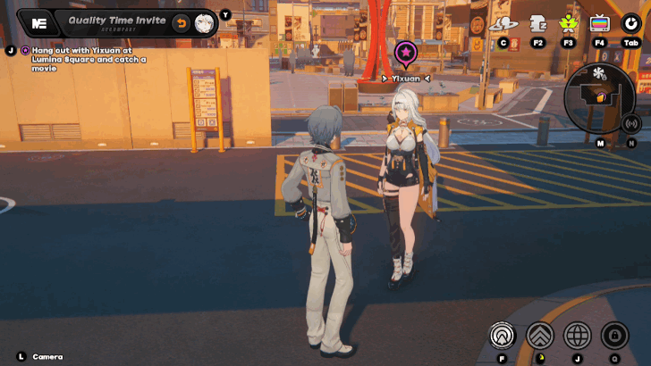 Meet up with Yixuan at Lumina Square