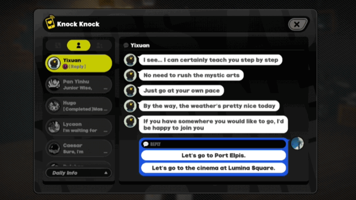 Send Yixuan an Invite