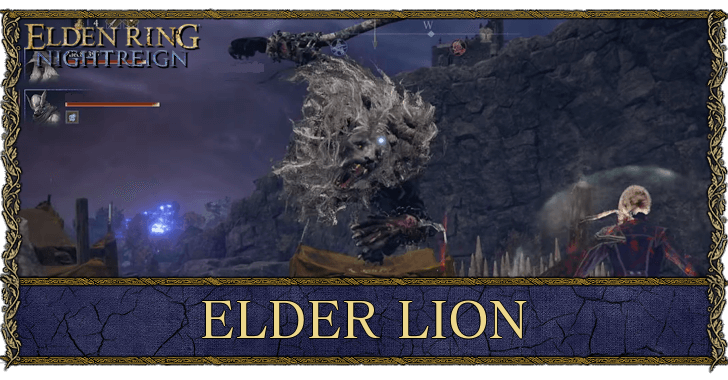 Elden Ring Nightrein - Elder Lion