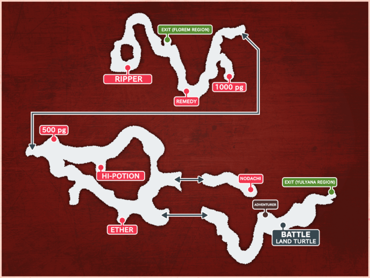 Mount Fragmentum Map