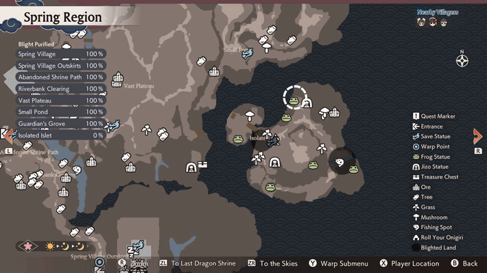 Frog Statue 43 Location