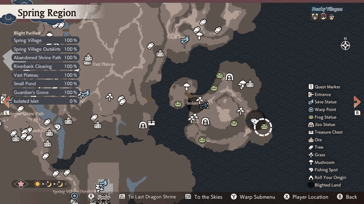 Frog Statue 44 Location