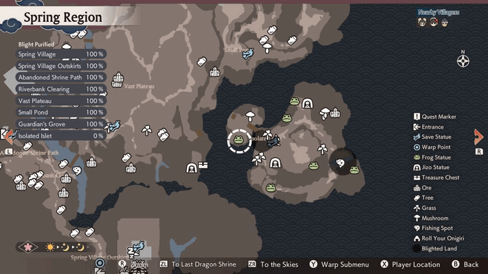 Frog Statue 40 Location