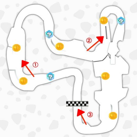 Wario ShipyardShortcut Map