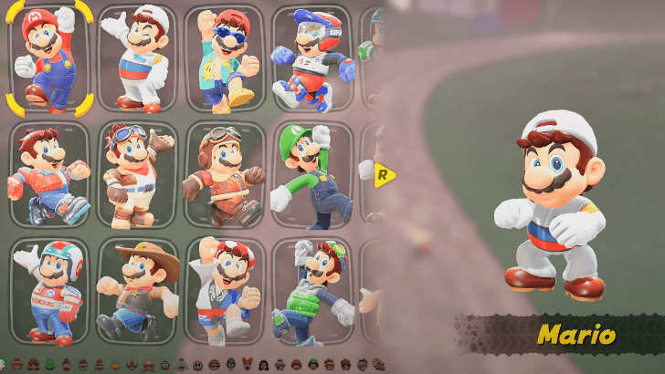 Change Costume in Character Select