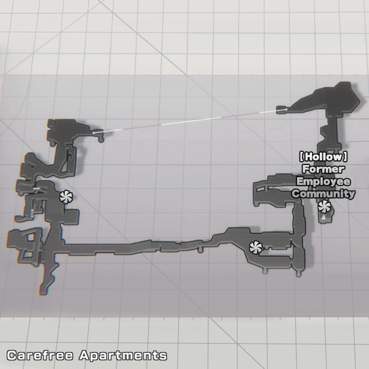 ZZZero Carefree Apartments Map