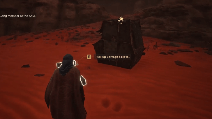 Salvaged Metal Overworld Location