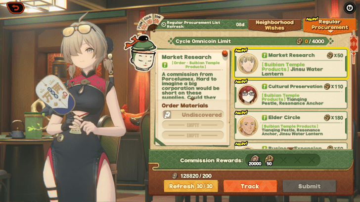 Yum Cha Sin Regular Procurement